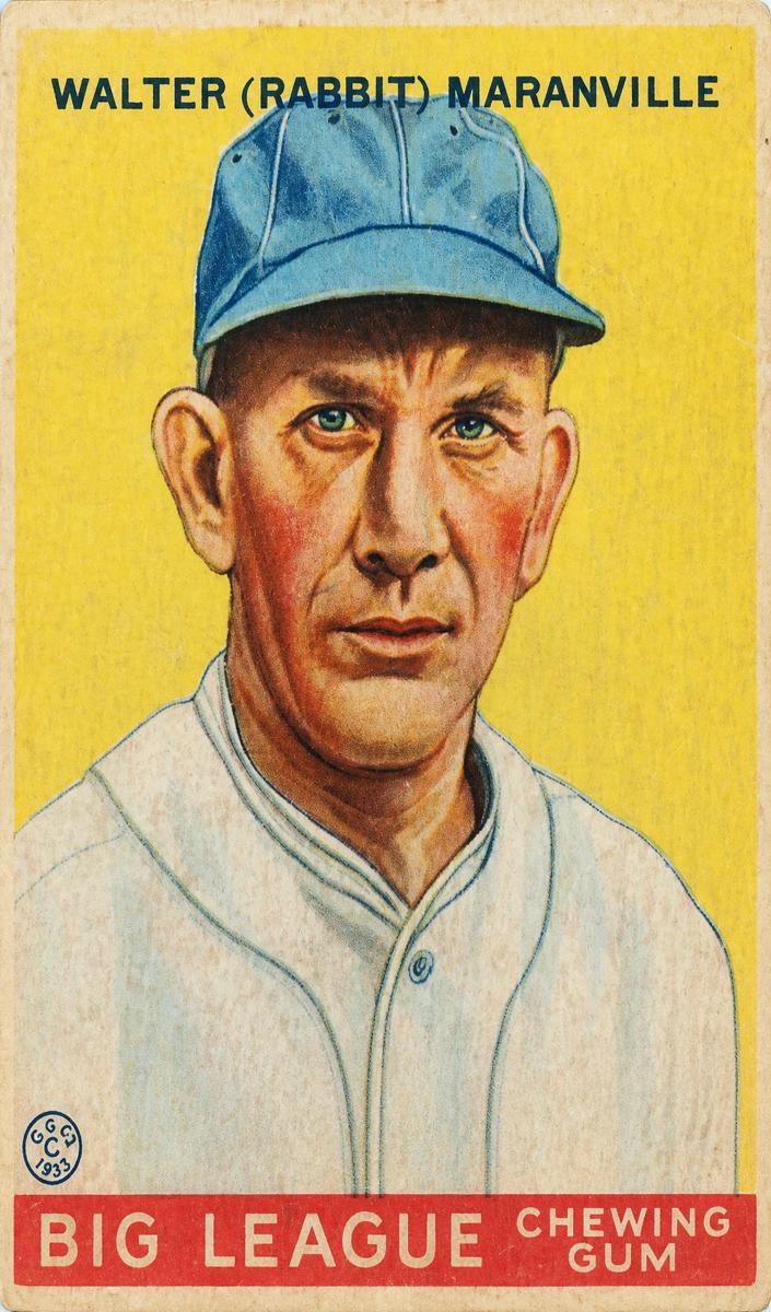 1934 Rabbit Maranville #4