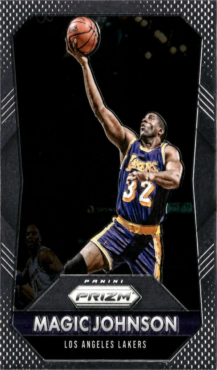 2015 Panini Prizm Magic Johnson #248 card
