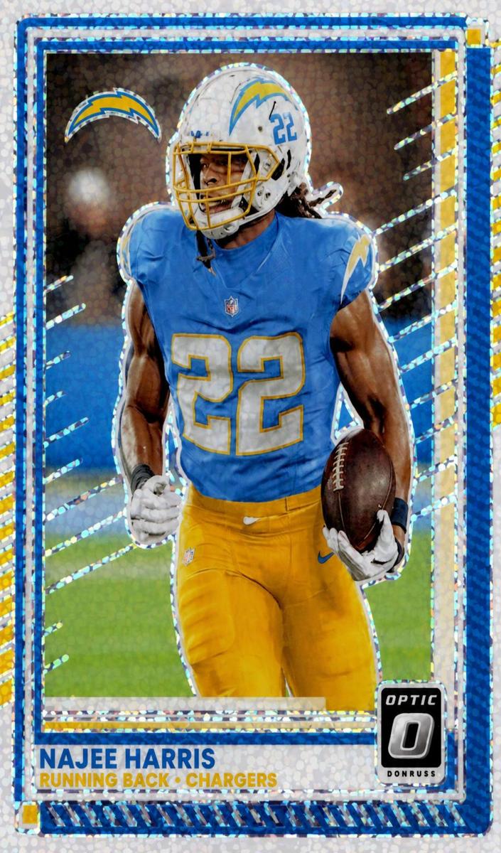 Najee Harris 2025 Donruss Optic Football card