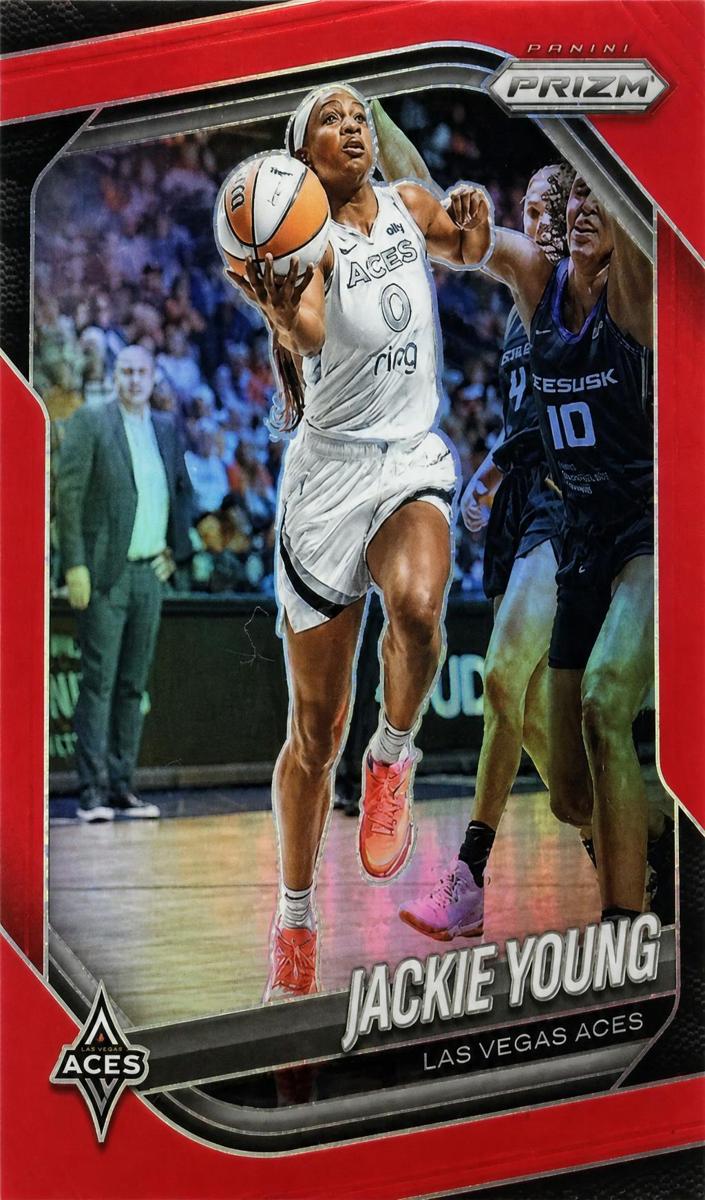 Jackie Young 2025 Prizm WNBA card