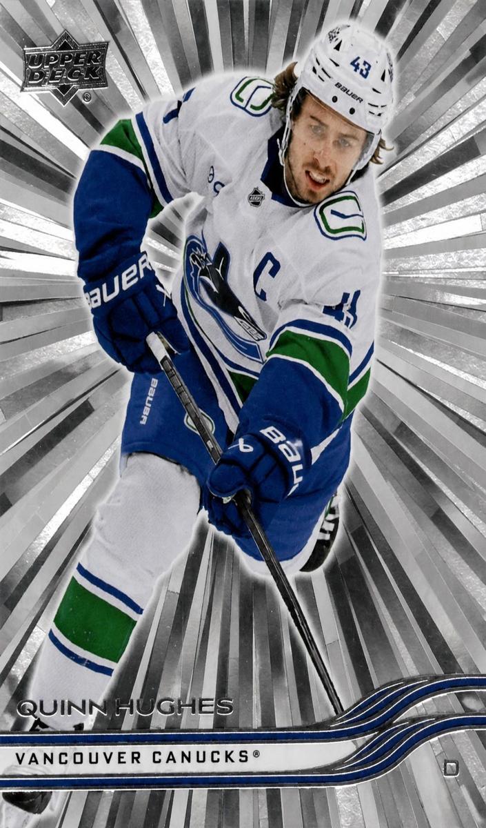 2025 Quinn Hughes [Outburst Silver] #177