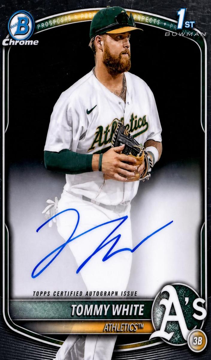 Tommy White 2025 Bowman Chrome card