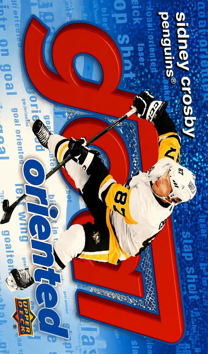2025 Upper Deck Sidney Crosby [Speckle] #GO-18 card
