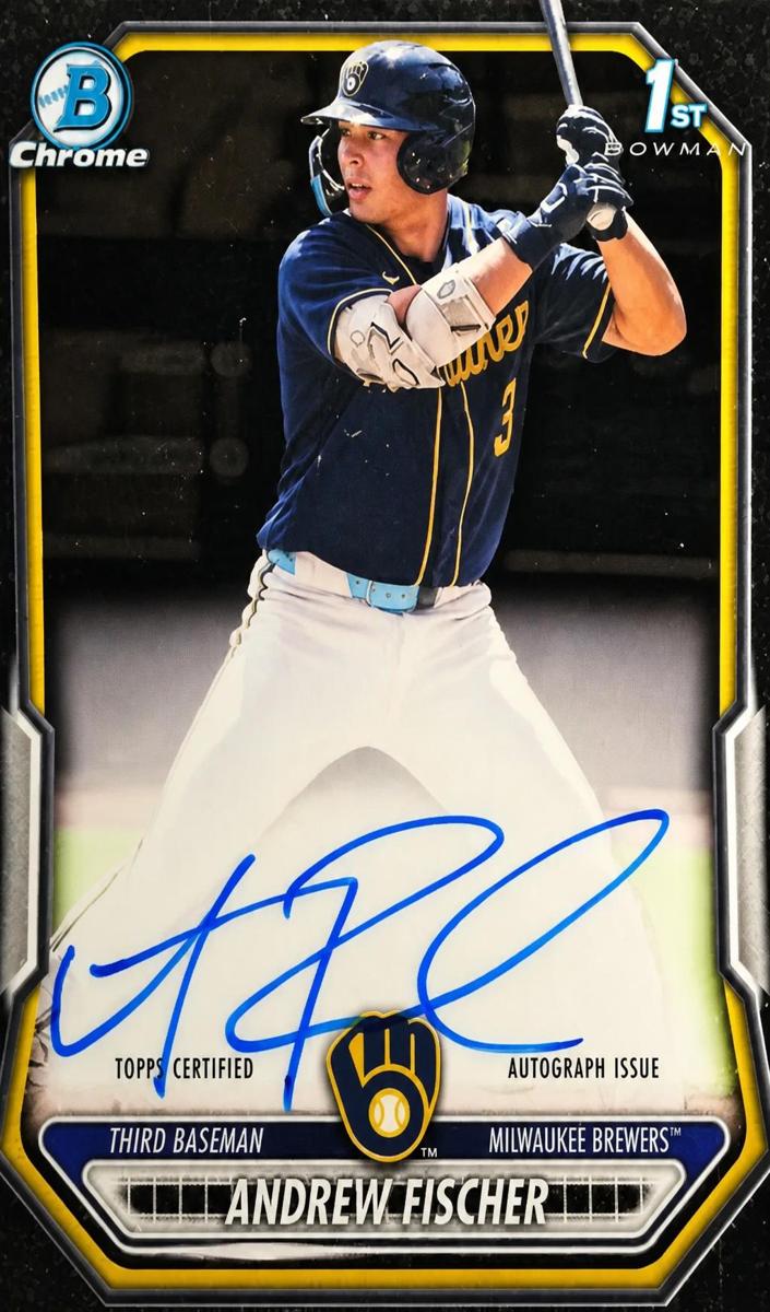 2026 Andrew Fischer [Gold Refractor] #CPA-AF