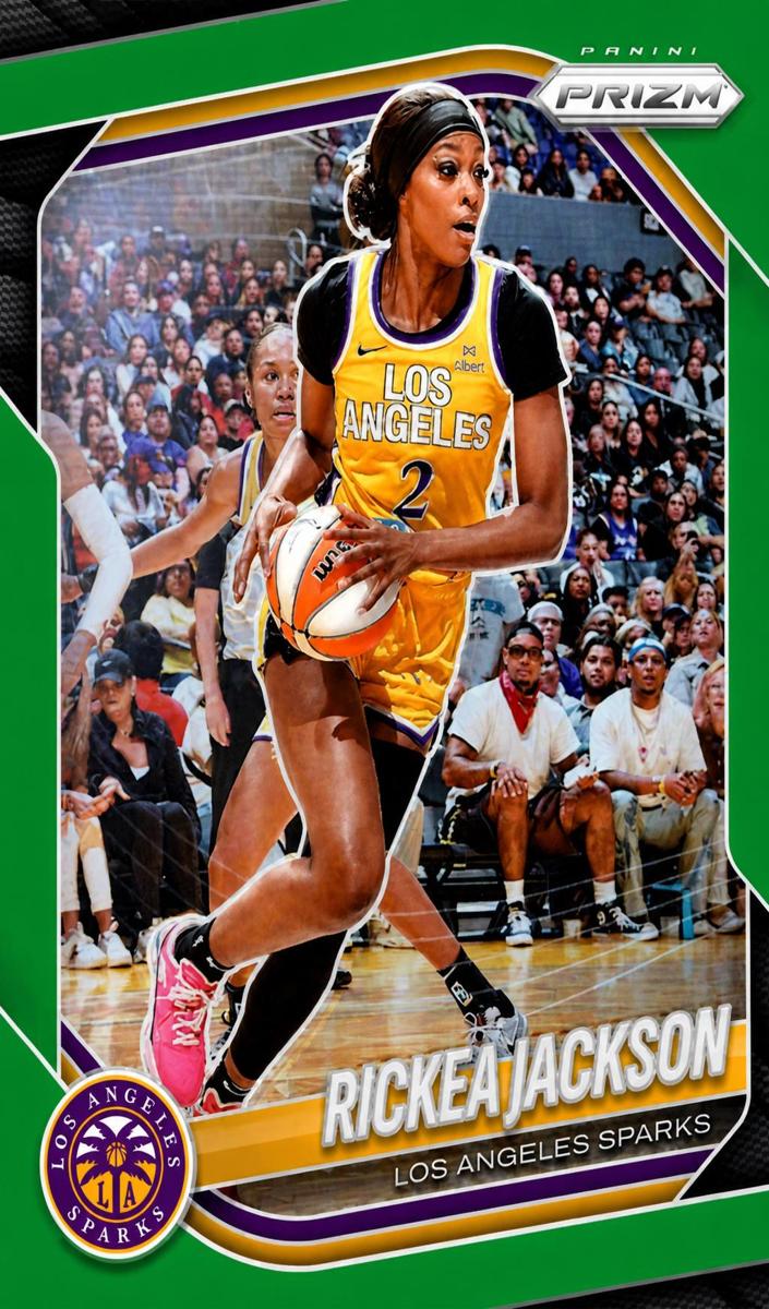 Rickea Jackson 2025 Prizm WNBA card