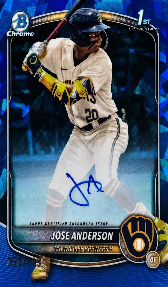 2025 Jose Anderson #CPSA-JA