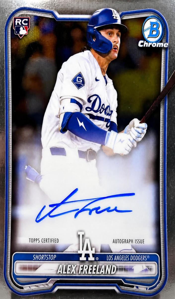 Alex Freeland 2026 Bowman Chrome Rookie Autograph Baseball