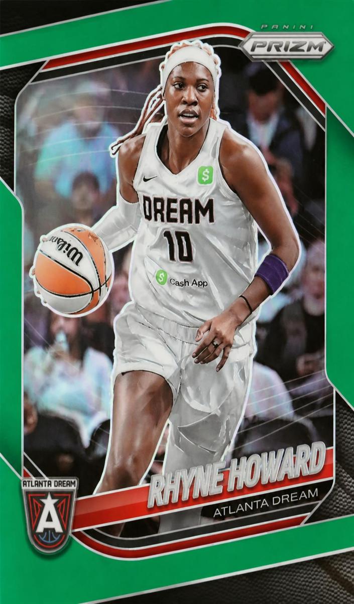 Rhyne Howard 2025 Prizm WNBA card