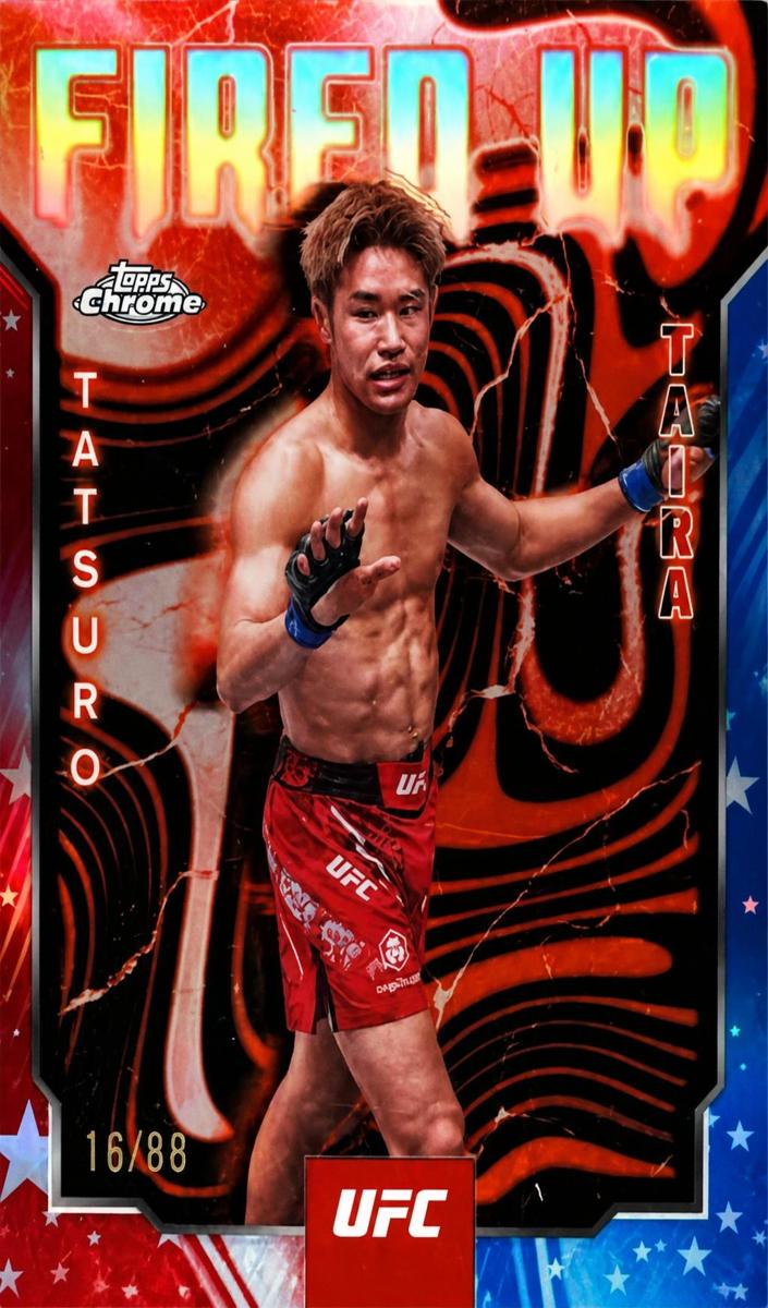 2025 Tatsuro Taira [Red White Blue Refractor] #FUP-19