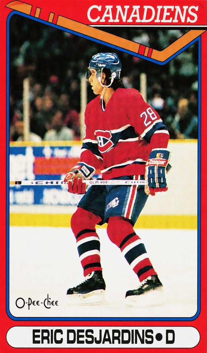1990 O-Pee-Chee Eric Desjardins #425 card