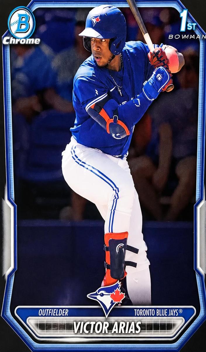 Victor Arias 2026 Bowman Baseball card