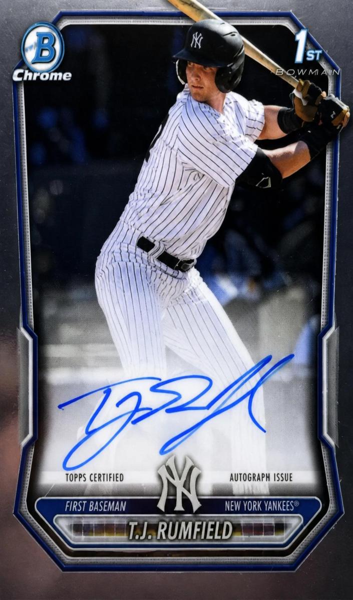 2026 T.J. Rumfield [Black White Shimmer Refractor] #CPA-TR