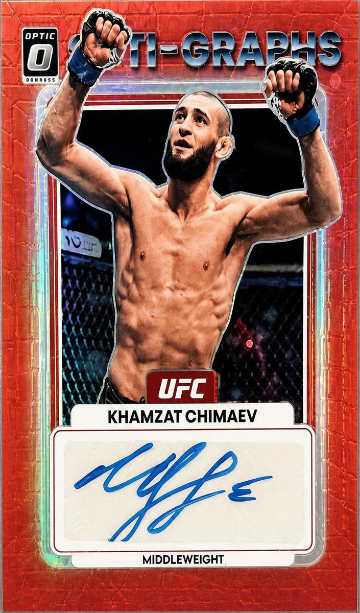 2023 Khamzat Chimaev [Red] #OG-KCH