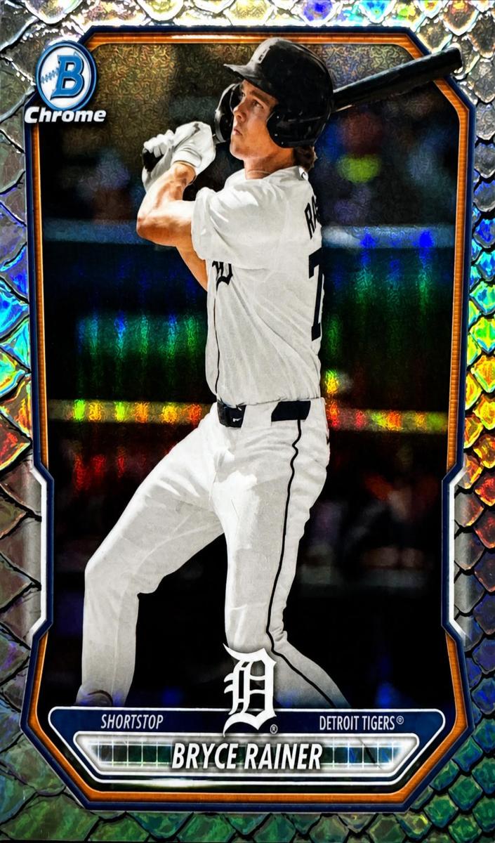 2026 Bowman Chrome Prospect Bryce Rainer [Green Sapphire] #BCP-99 card