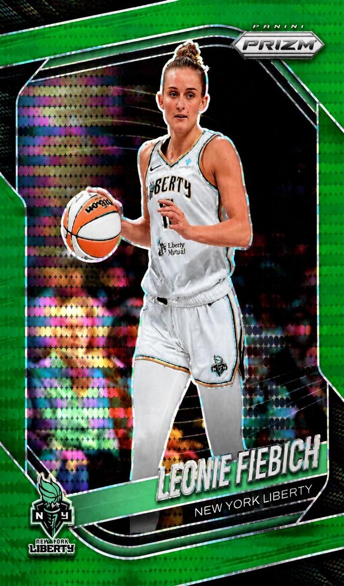 Leonie Fiebich 2025 Prizm WNBA card