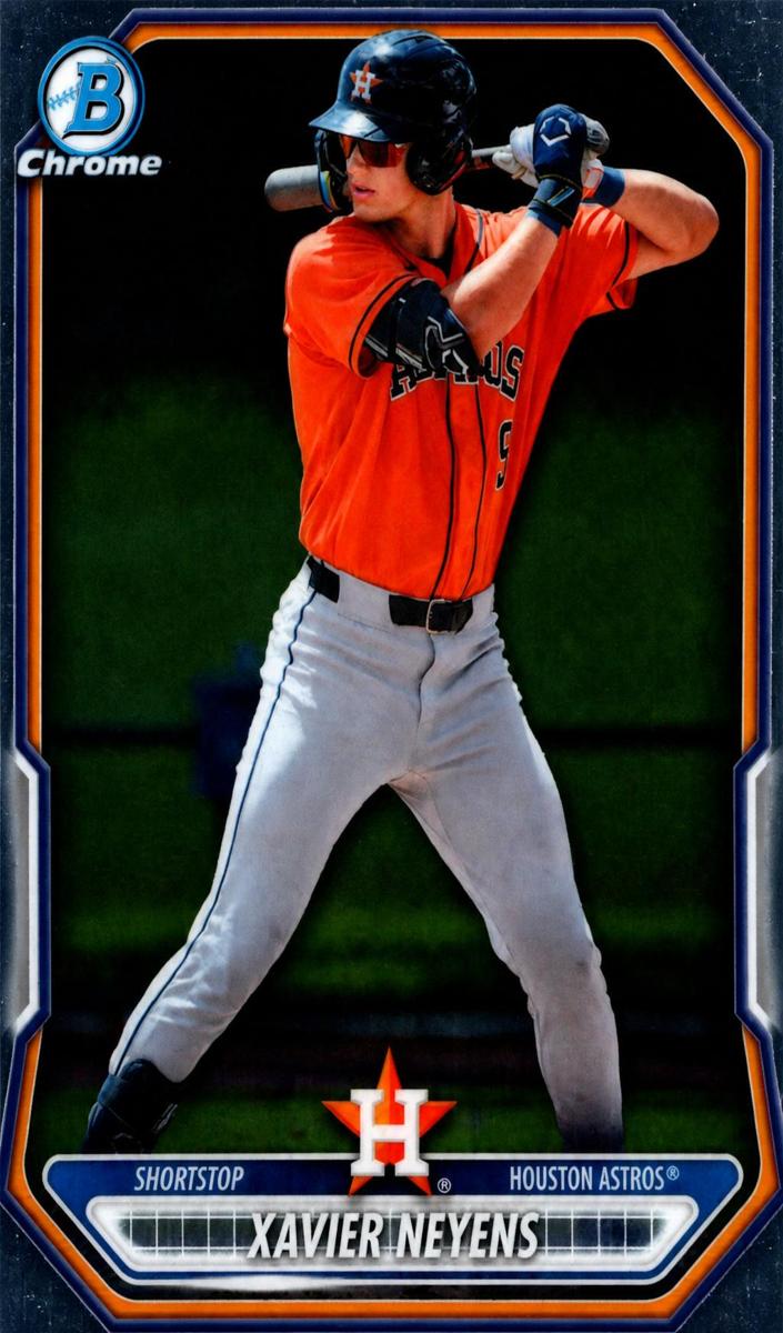 2026 Bowman Chrome Prospect Xavier Neyens [Sapphire] #BCP-133 card