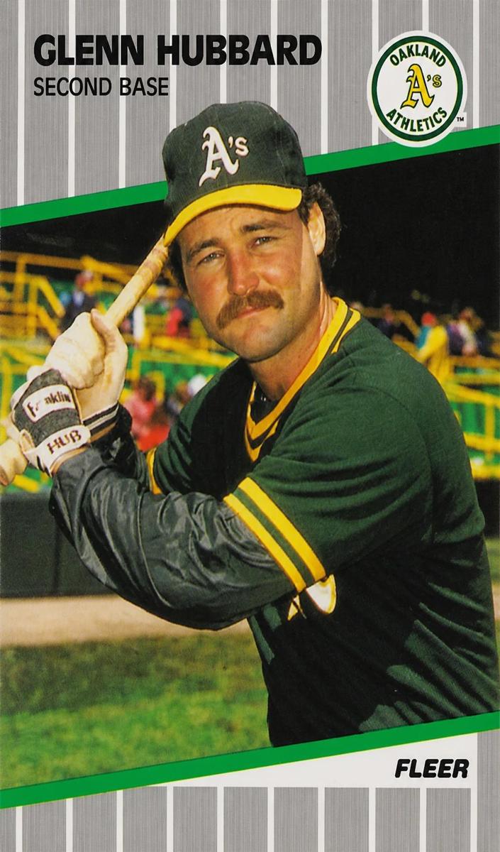 1989 Glenn Hubbard #12