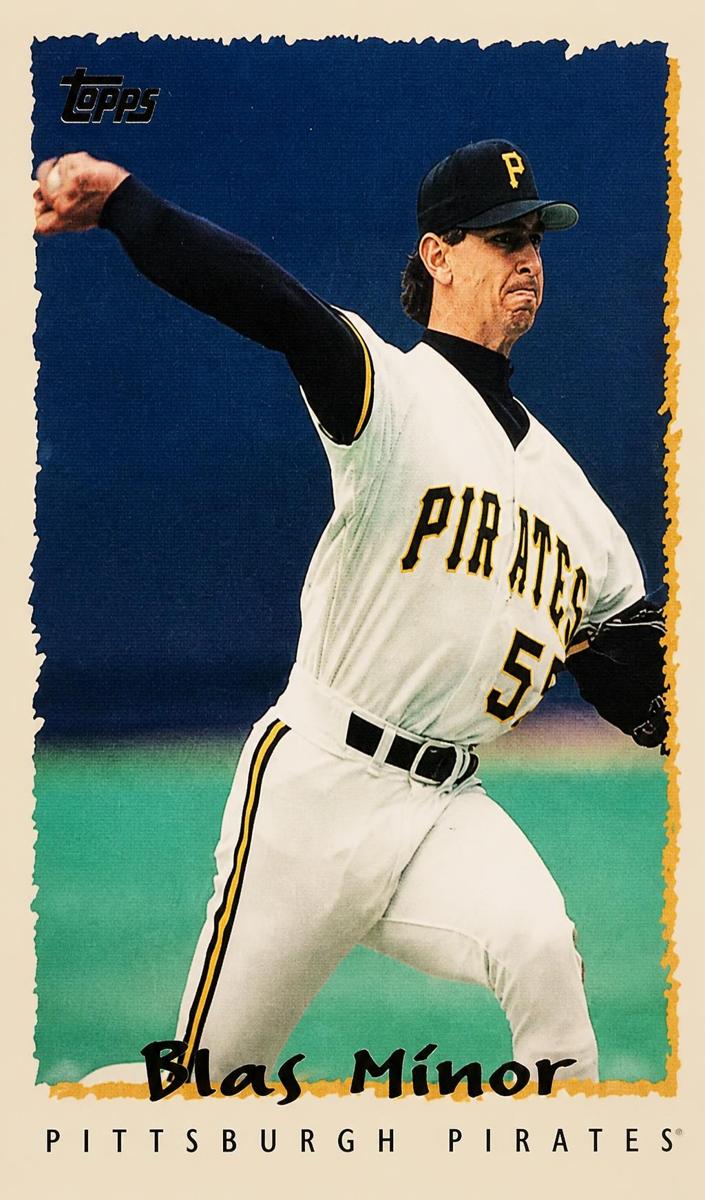 1995 Topps Blas Minor #166 card