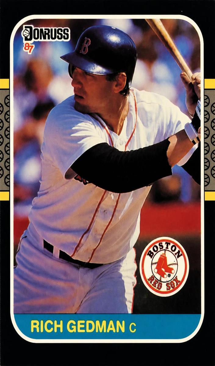 1987 Rich Gedman #153