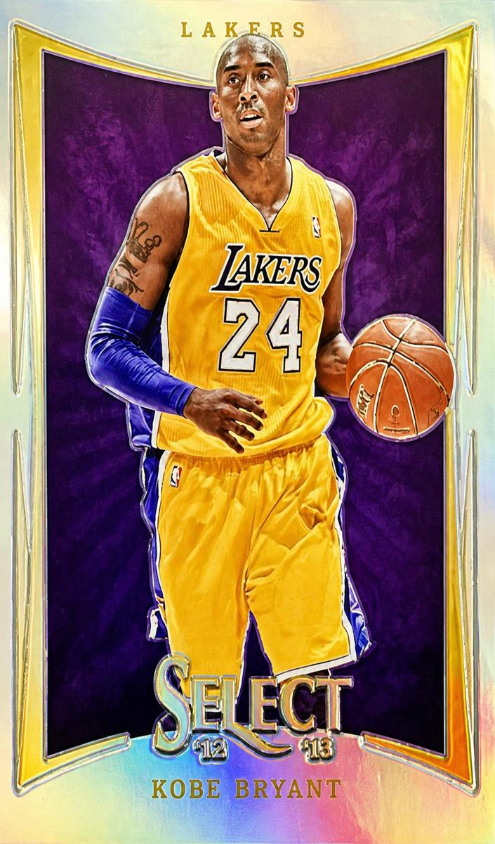 2012 Panini Select Kobe Bryant [Prizm] #54 card