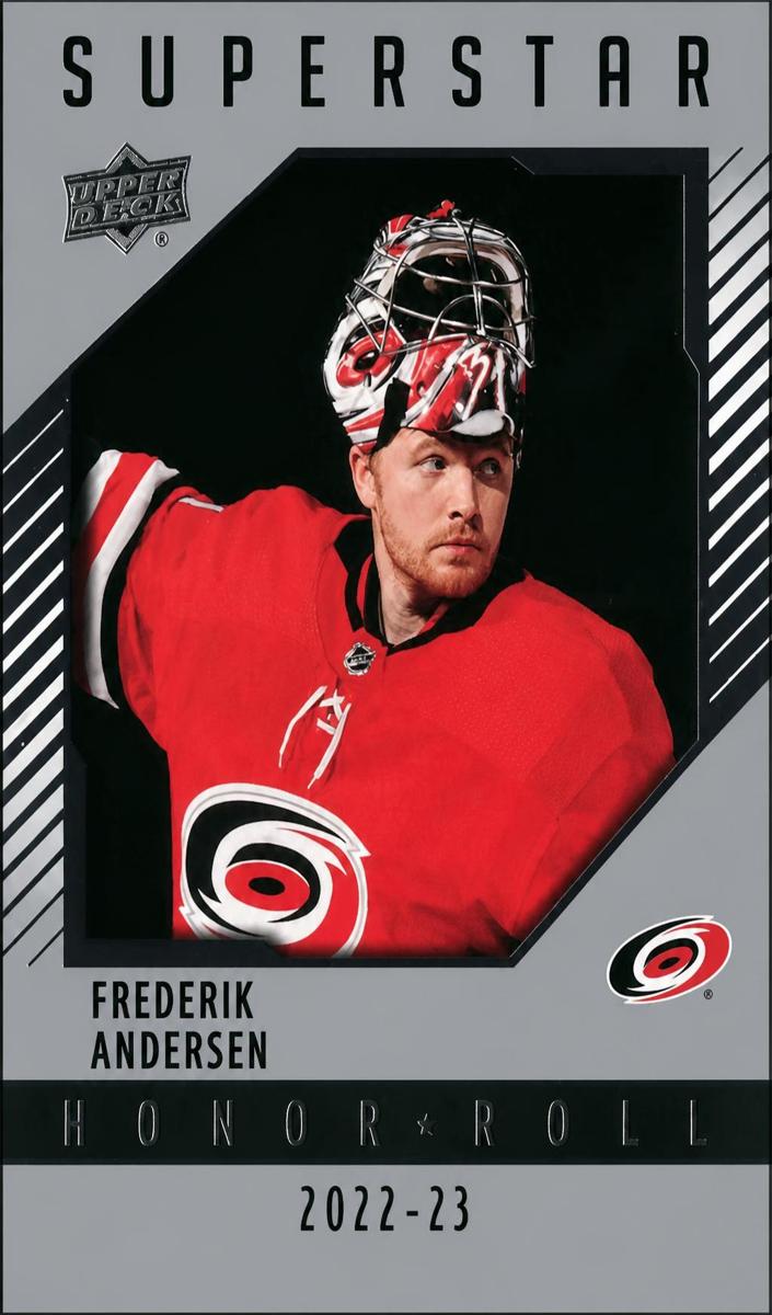 2022 Frederik Andersen [Red Rainbow] #HR-3