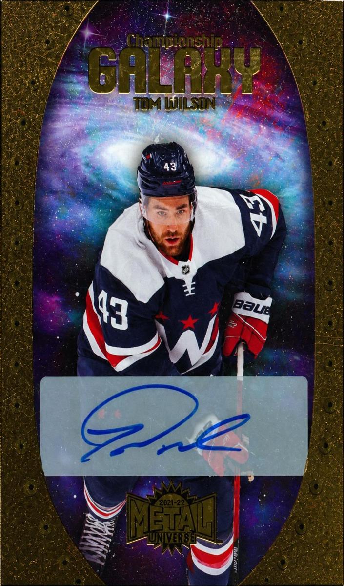 2021 Skybox Metal Universe Tom Wilson [Gold] #CG-4 card