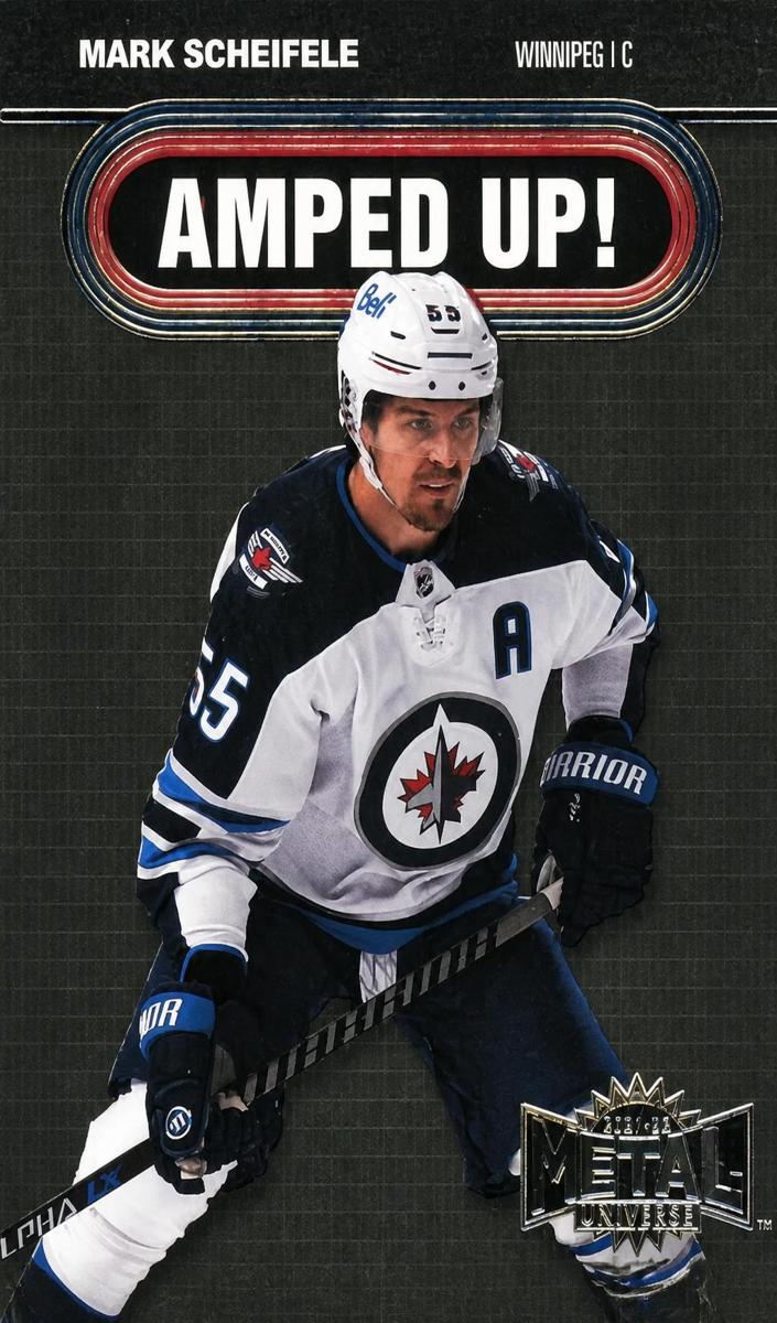 2021 Skybox Metal Universe Mark Scheifele #AU-24 card