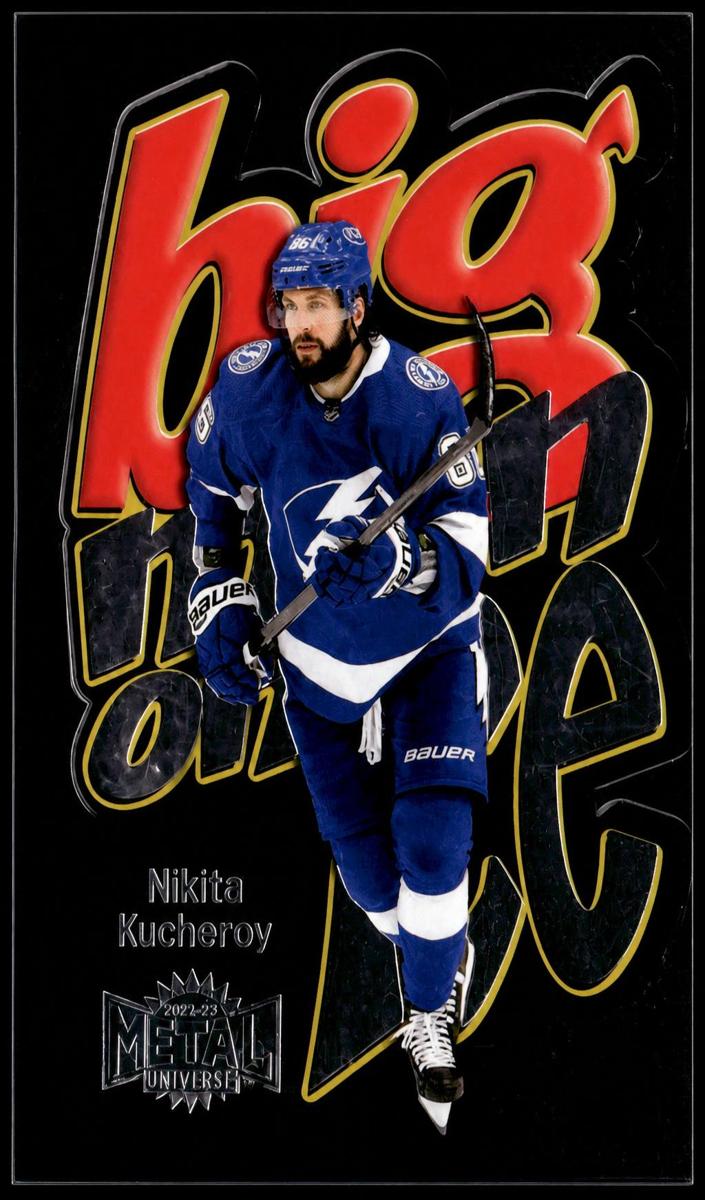 2021 Skybox Metal Universe Nikita Kucherov #BM-33 card