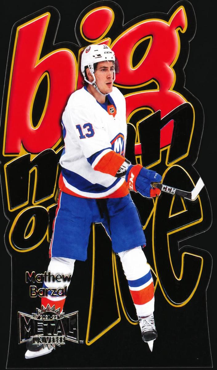 2021 Skybox Metal Universe Mathew Barzal [Gold] #BM-17 card