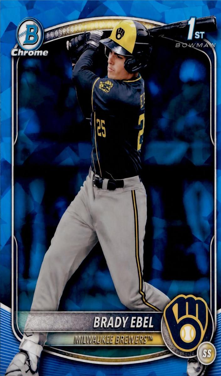 2025 Brady Ebel [Laser Refractor] #BDC-194