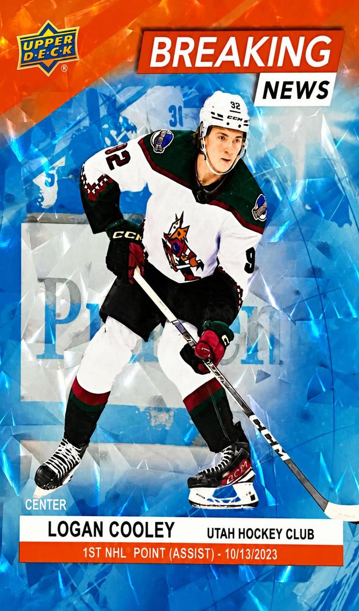 2024 Upper Deck Logan Cooley [Red] #BN-28 card