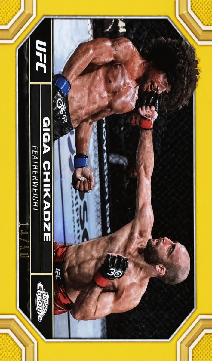 2024 Giga Chikadze [Orange Refractor] #69