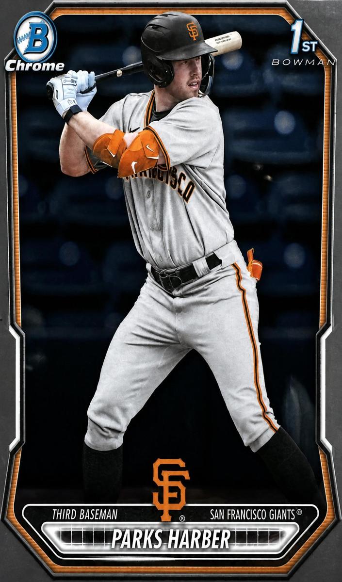 Parks Harber 2026 Bowman Baseball card