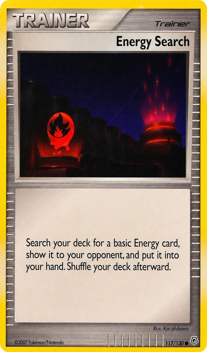 Energy Search 2007 Pokemon Diamond & Pearl