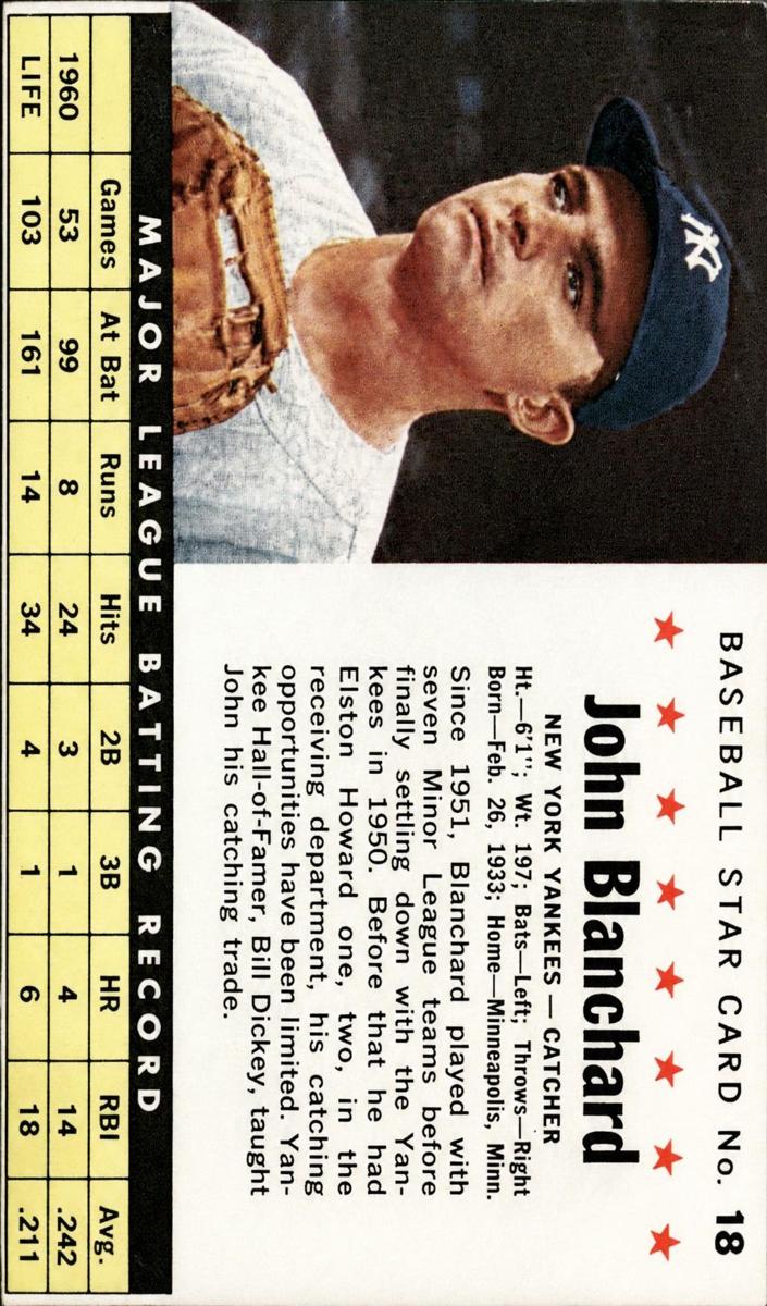 1961 John Blanchard [Hand Cut] #18