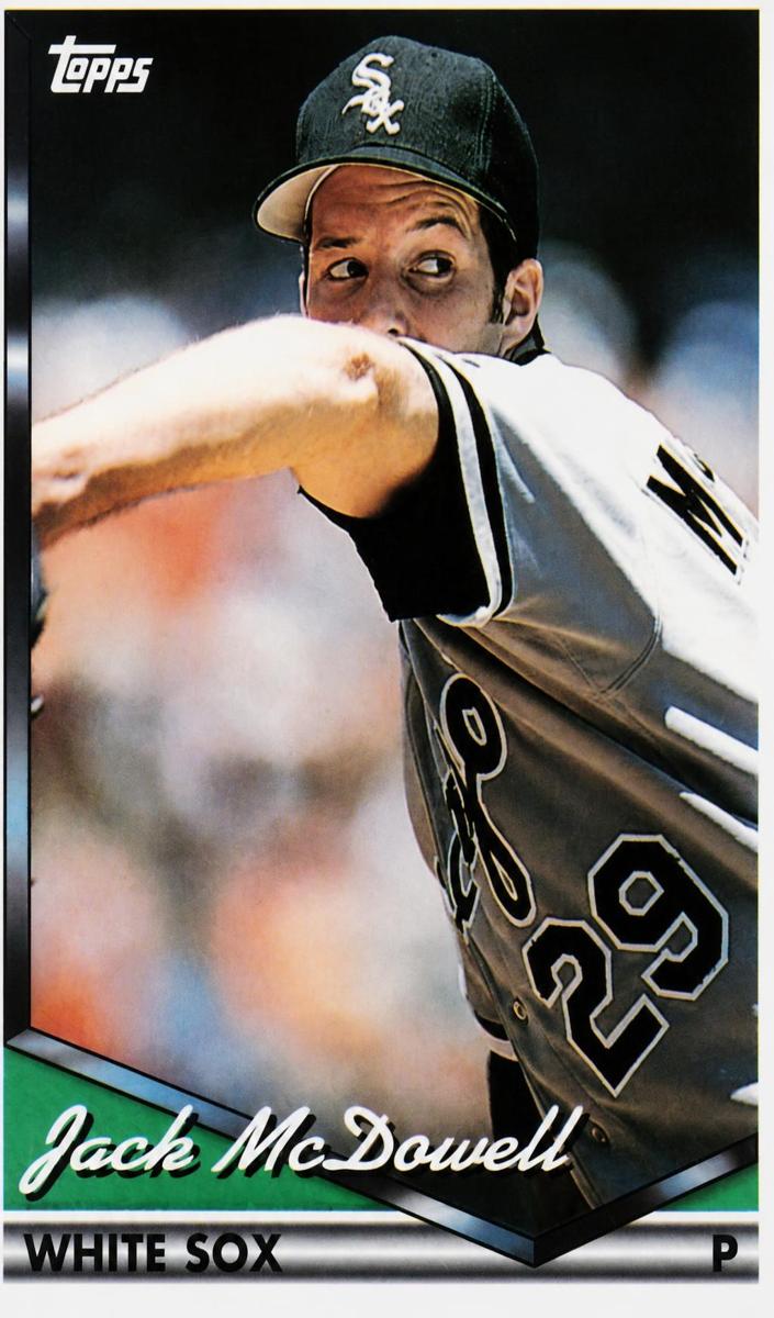 1994 Topps Jack McDowell #515 card