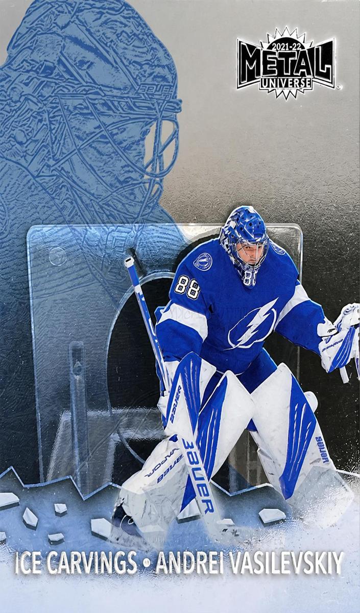 2021 Skybox Metal Universe Andrei Vasilevskiy #IC-14 card