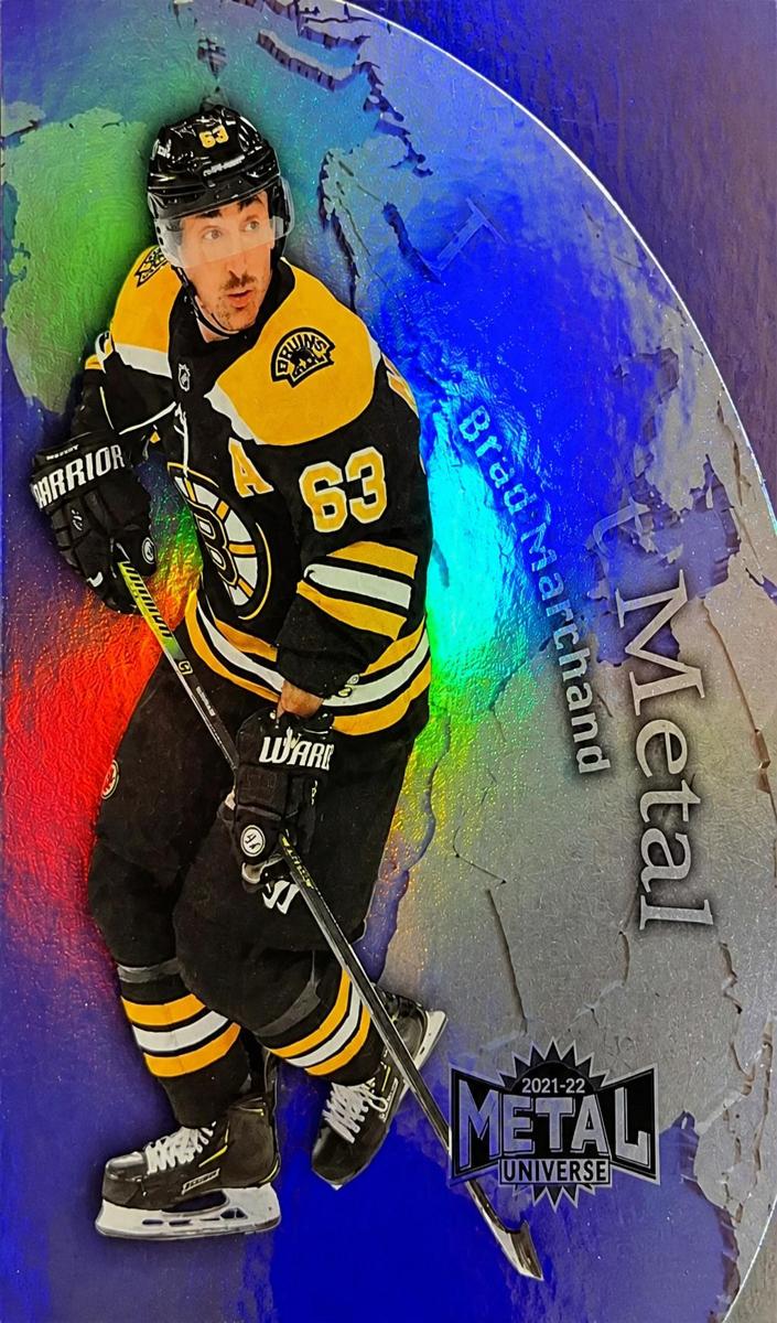 2021 Skybox Metal Universe Brad Marchand #PM-18 card