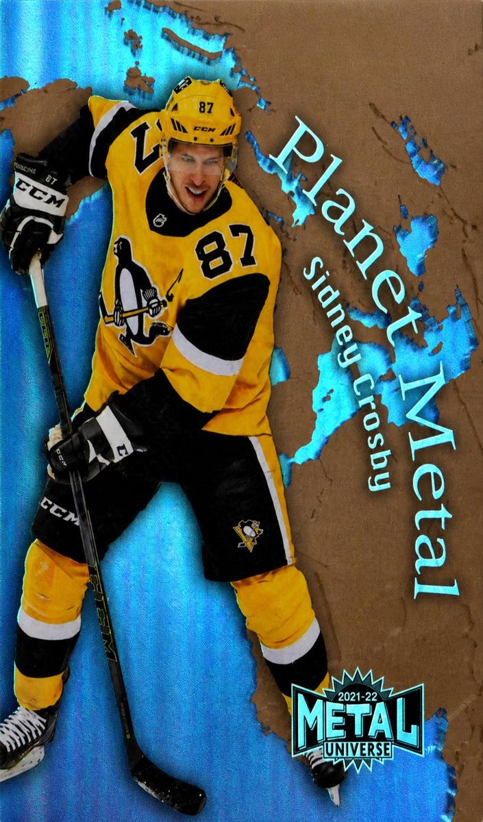 2021 Skybox Metal Universe Sidney Crosby #PM-1 card