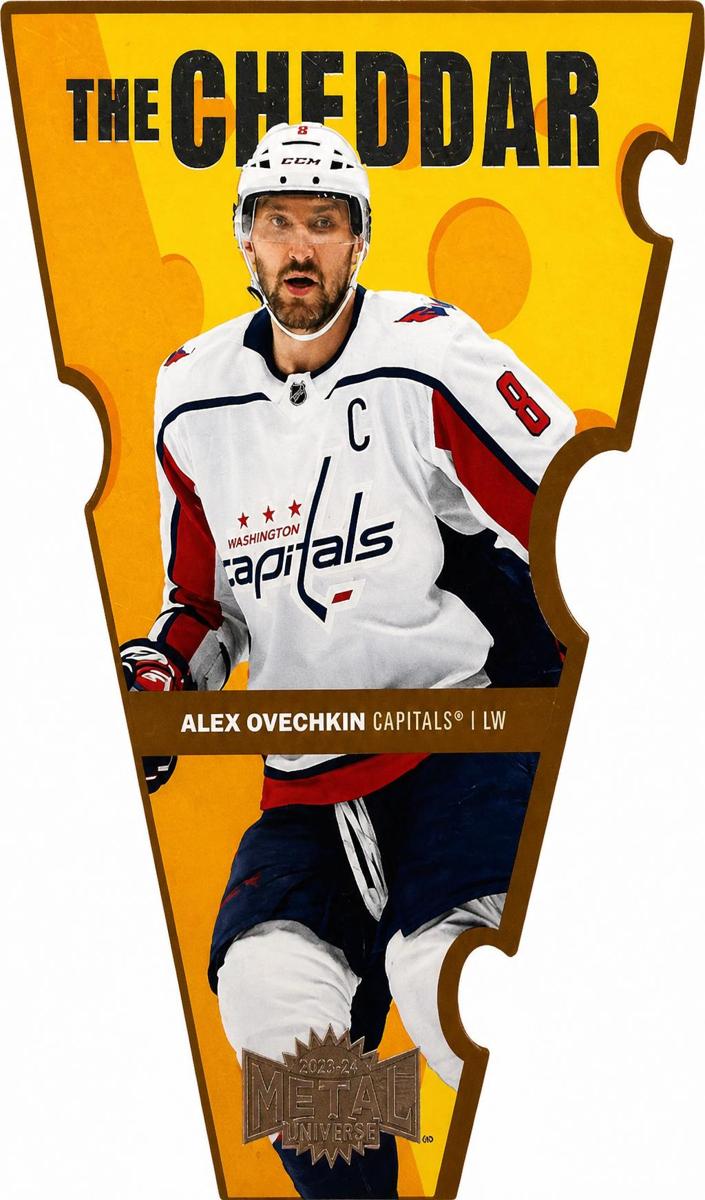 2021 Skybox Metal Universe Alex Ovechkin [Gold] #TC-25 card