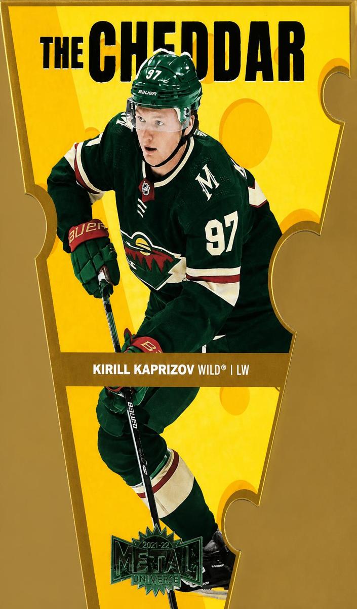 2021 Skybox Metal Universe Kirill Kaprizov [Gold] #TC-7 card