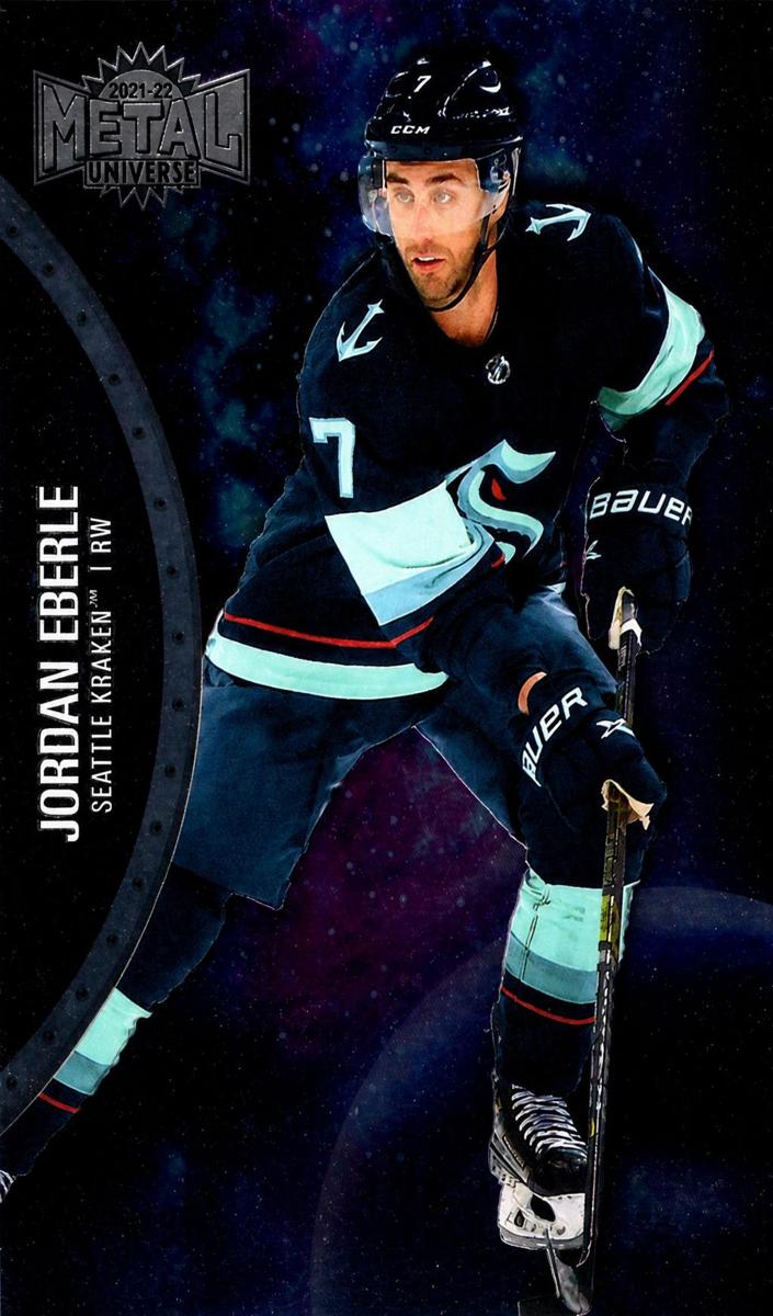 2021 Skybox Metal Universe Jordan Eberle #97 card