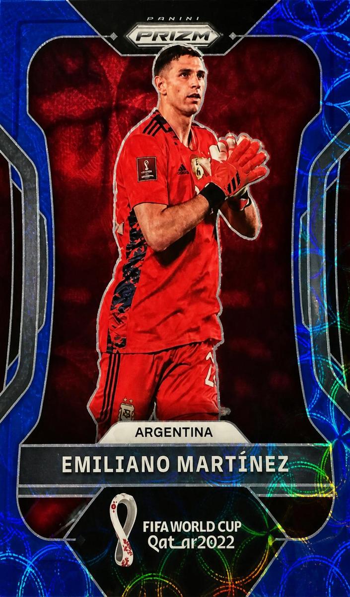 2022 Emiliano Martinez [Choice Prizms Blue] #2