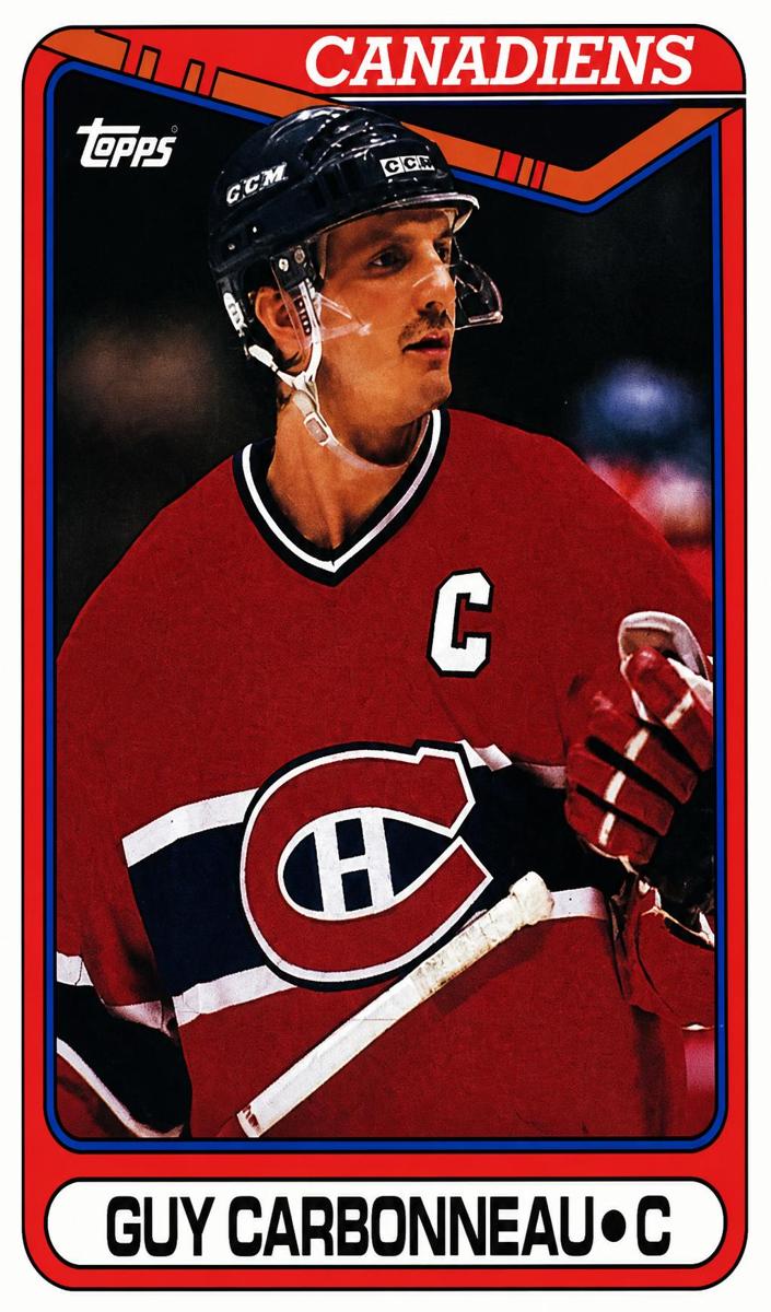 1990 Topps Guy Carbonneau #93 card