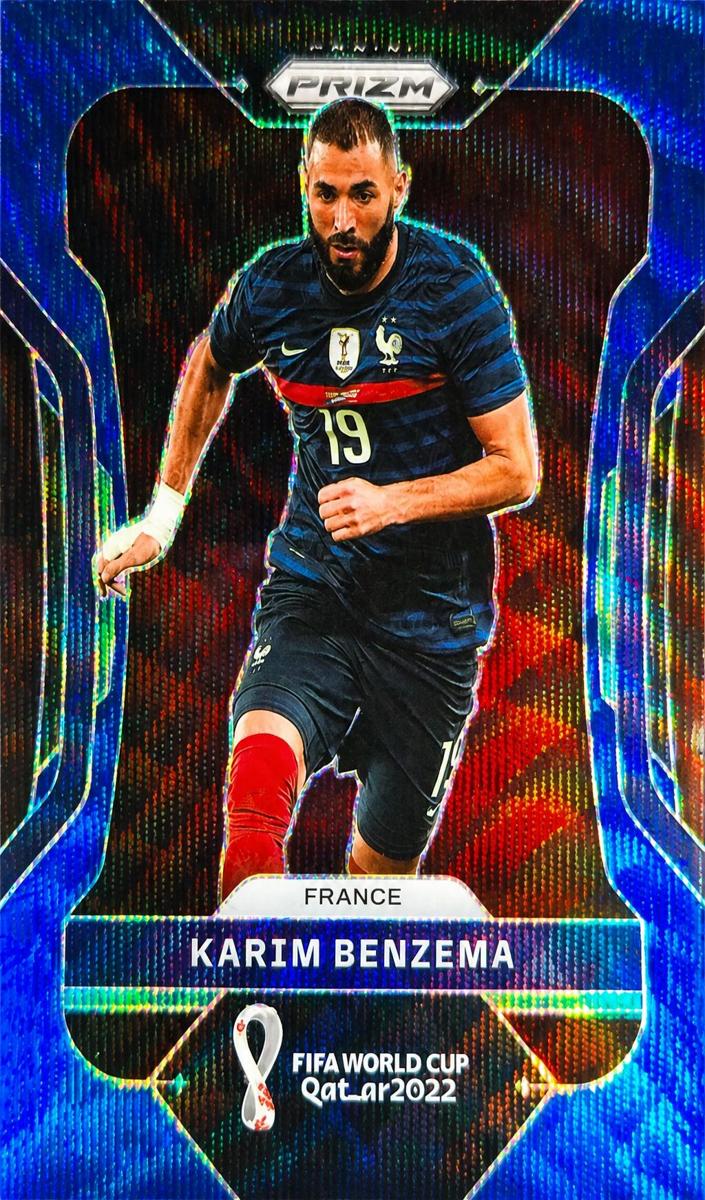 2022 Karim Benzema [Prizms Blue Wave] #99