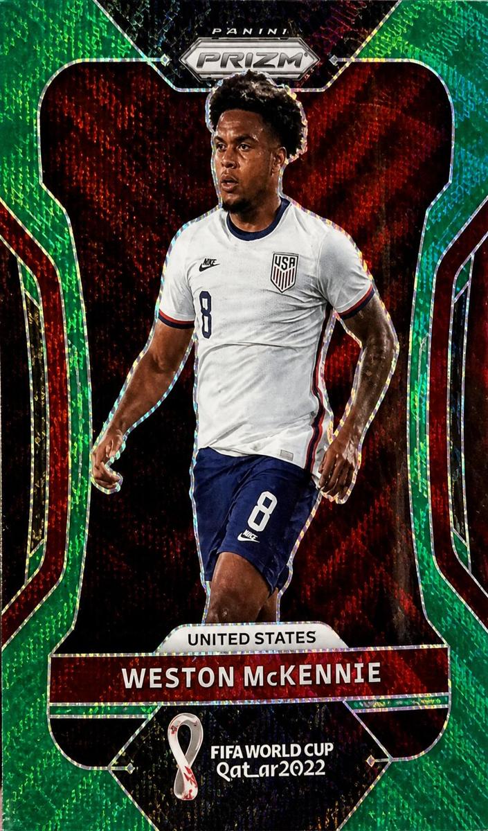 2022 Weston McKennie [Prizms Green Wave] #209