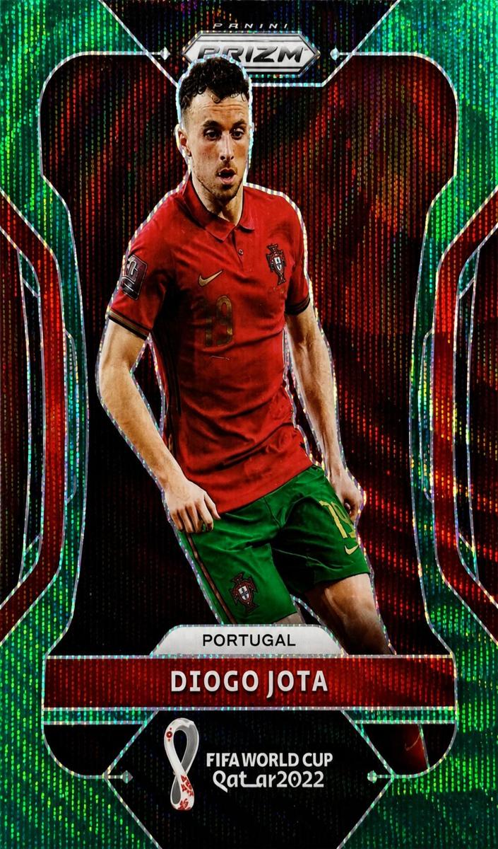2022 Diogo Jota [Prizms Green Wave] #177