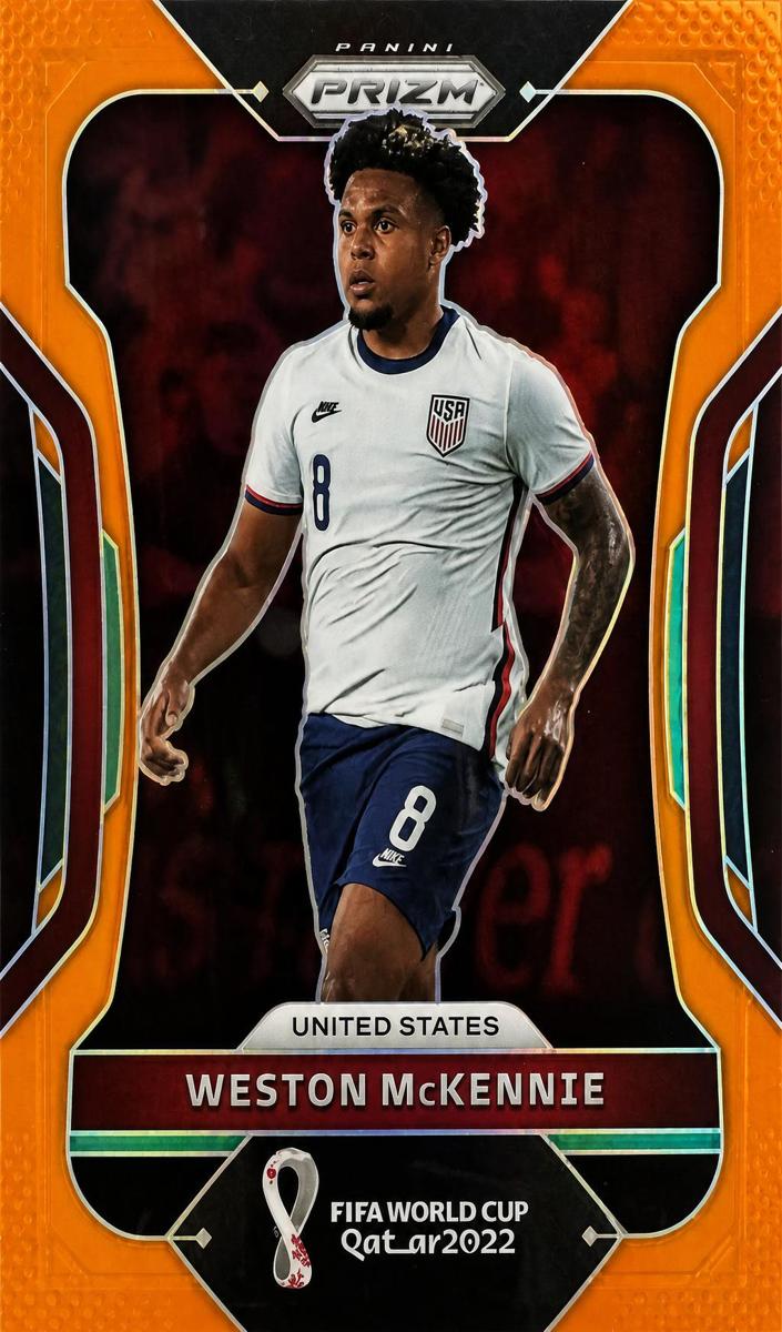 2022 Weston McKennie [Prizms Orange] #209