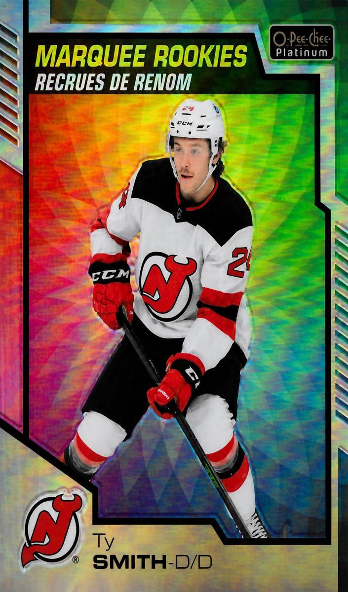 2020 O-Pee-Chee Platinum Ty Smith [Rainbow] #193 card