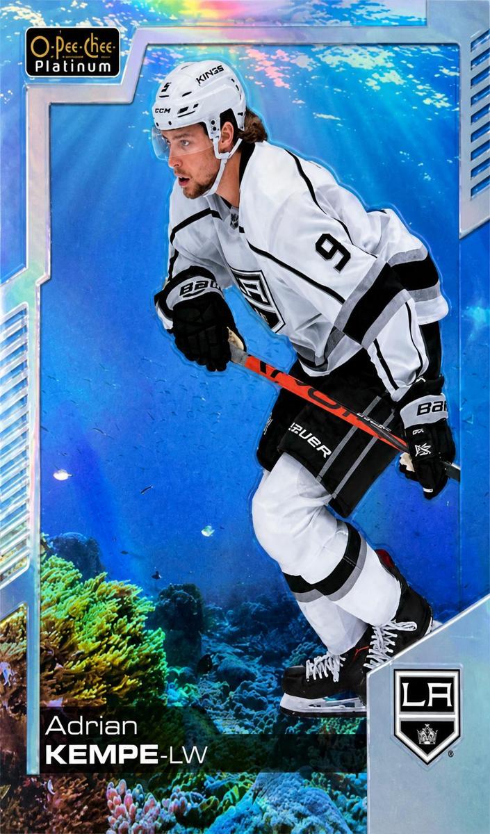 2020 O-Pee-Chee Platinum Adrian Kempe [Seismic Gold] #58 card